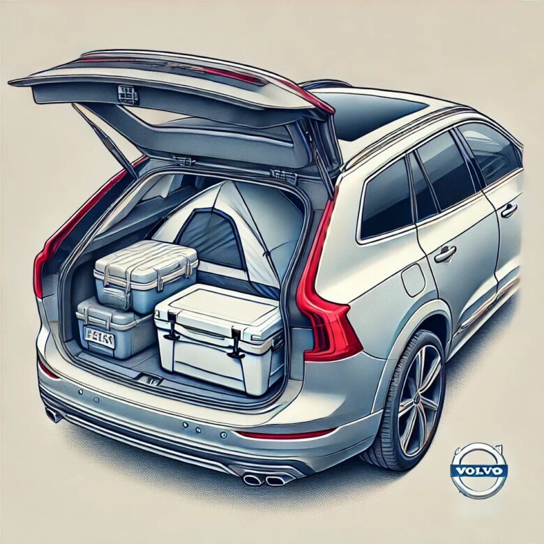 ボルボxc60のイラスト画像