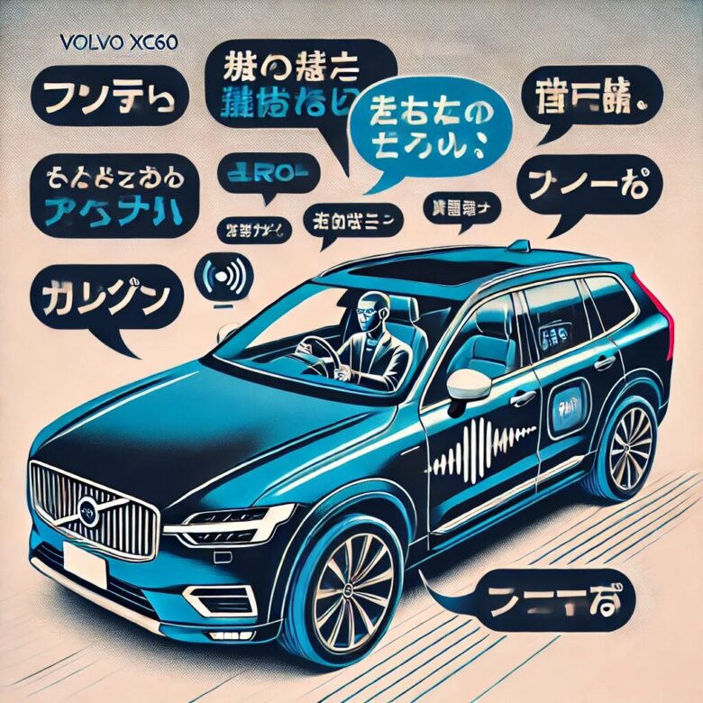 ボルボxc60のイラスト画像