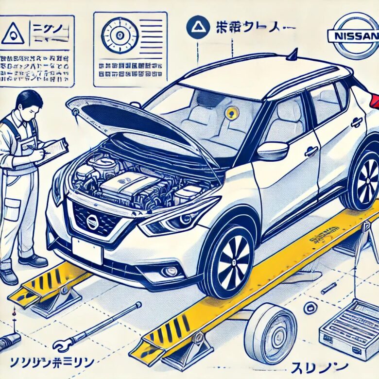 日産キックスのイラスト画像