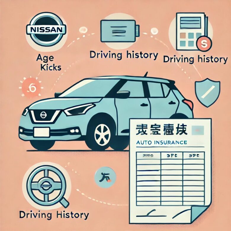 日産キックスのイラスト画像